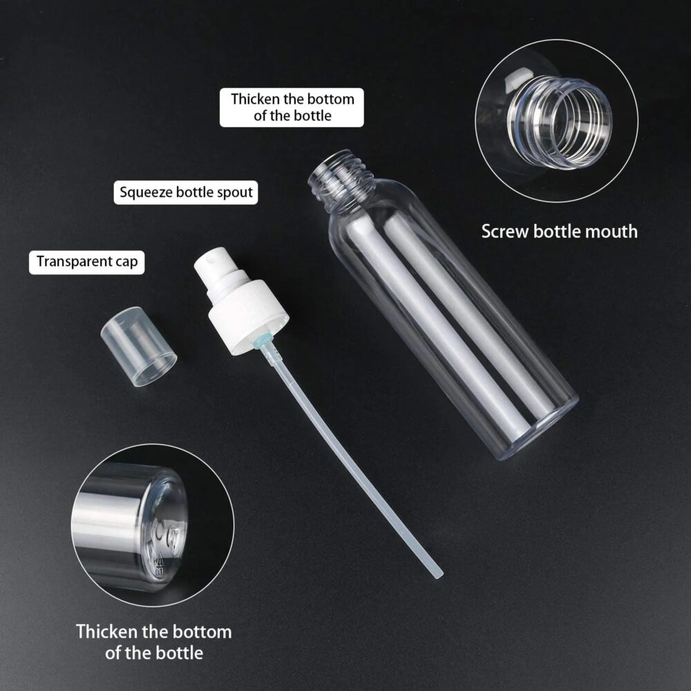 Empty Mini Refillable And Reusable Spray Bottle – 120ml Travel Size for Perfume , Makeup ,Ironing ,Toner ,Hair ,Face and Oil Spray Bottle - Image 5