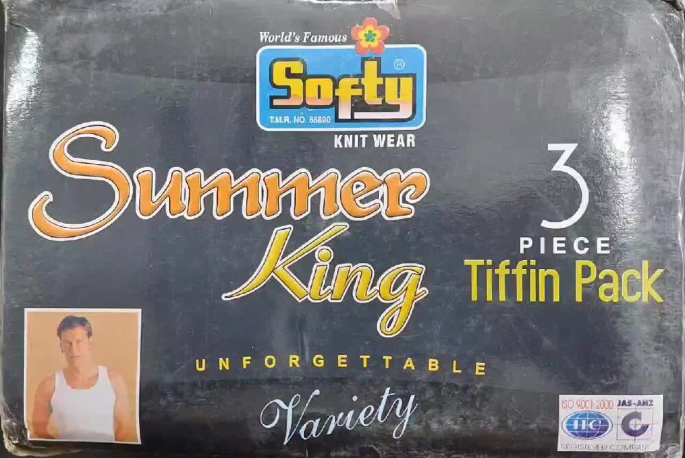 Softy Summer king - Summery Softness Unbeatable Pack of 3 Summer Vests Undershirts Banyan Premium Quality - Image 9