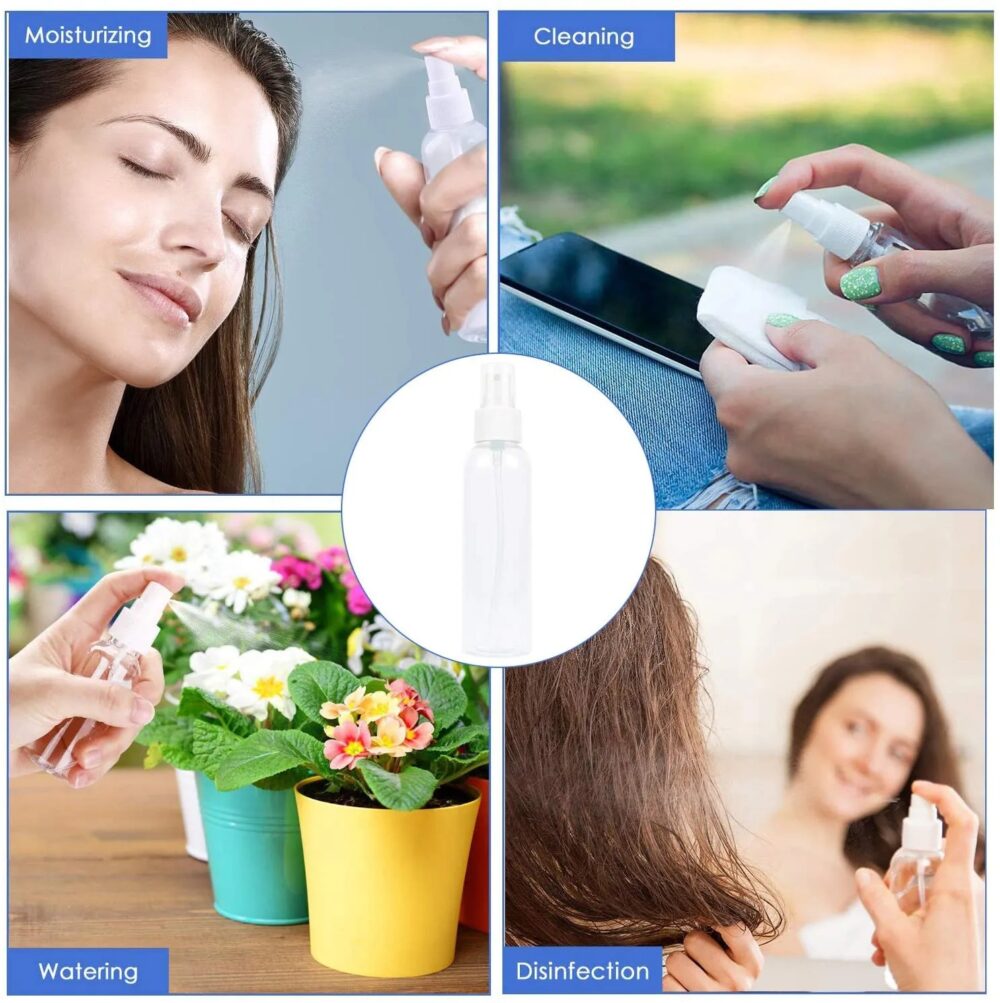 Empty Mini Refillable And Reusable Spray Bottle – 120ml Travel Size for Perfume , Makeup ,Ironing ,Toner ,Hair ,Face and Oil Spray Bottle - Image 6