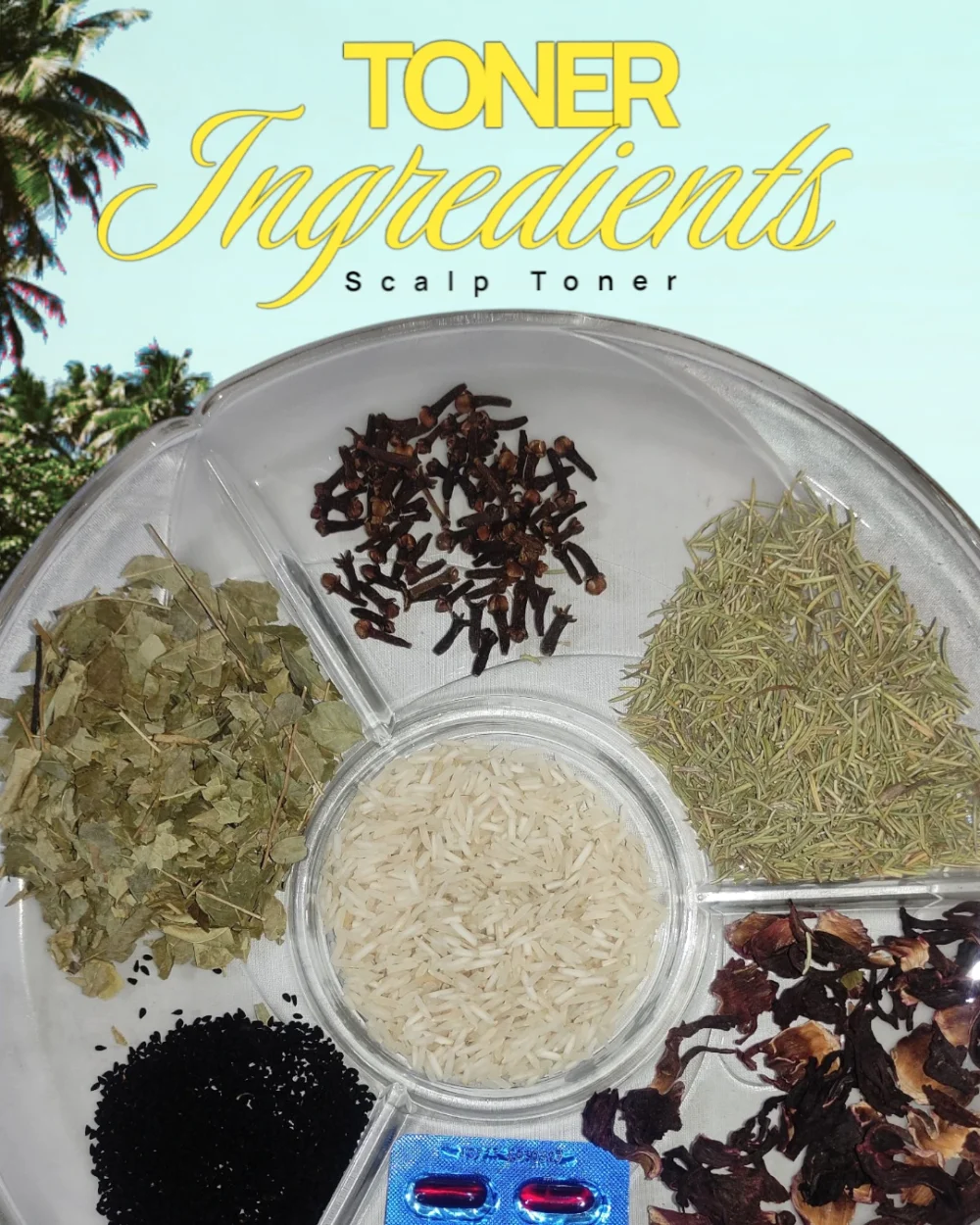 Premium Herbal Toner Serum with 7 Natural Herbs – Hydrating & Soothing Formula for Glowing Skin - Image 2
